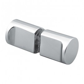 Brass Modern Style Cylindrical Double Pull Knob